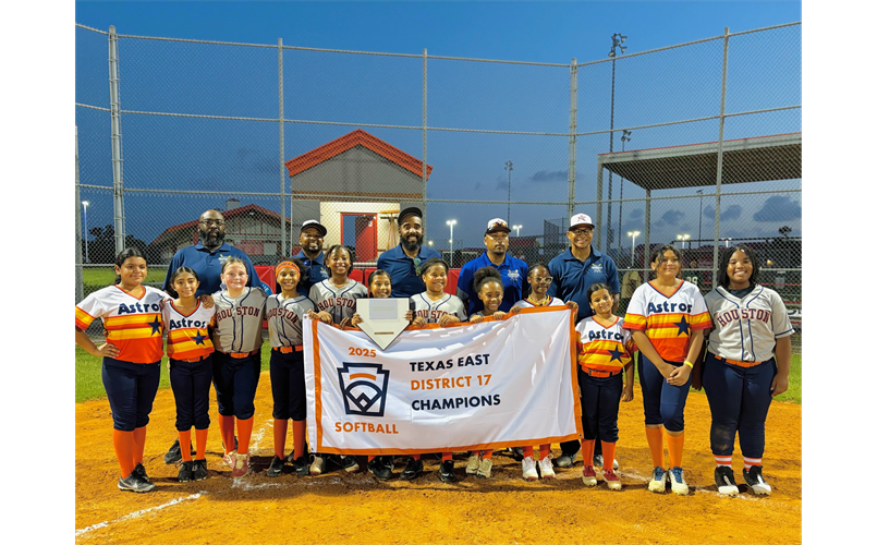 2025 Softball Texas East District 17 Champions