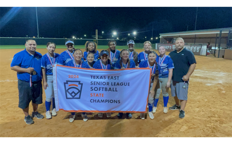 2024 Texas East Senior League Softball State Champions